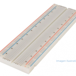 Imagen de referencia: Protoboard 830 Puntos